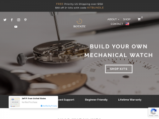 rotatewatches.com screenshot