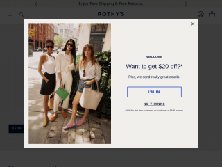 rothys.com screenshot