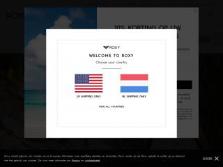 roxy-netherlands.nl screenshot