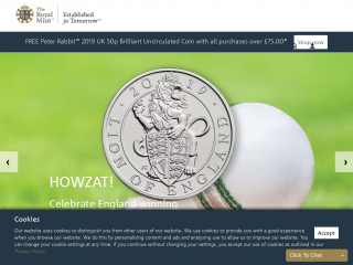 royalmint.com screenshot