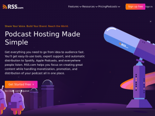 rss.com screenshot