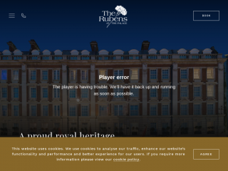 rubenshotel.com screenshot