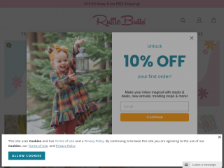 rufflebutts.com screenshot