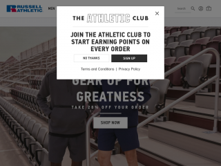 russellathletic.com screenshot