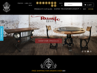 rusticdeco.com screenshot