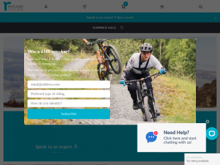 rutlandcycling.com screenshot