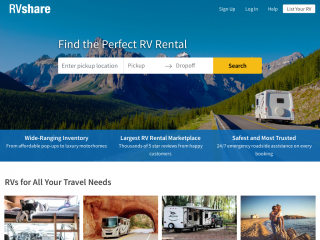 rvshare.com screenshot