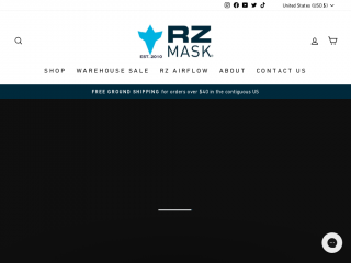 rzmask.com screenshot