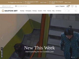 saatchiart.com screenshot