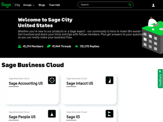 sagecity.com screenshot