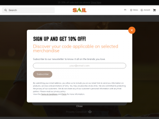 sail.ca screenshot