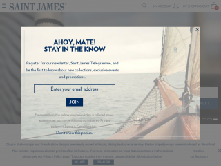 saint-james.com screenshot