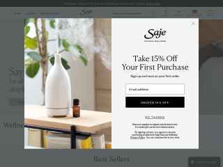 saje.com screenshot