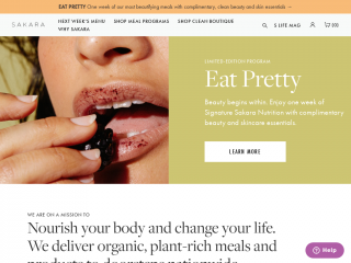 sakara.com screenshot