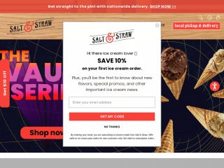 saltandstraw.com screenshot
