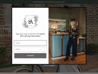 sarahalexis.com screenshot