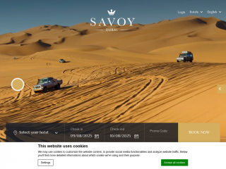 savoydubai.com screenshot