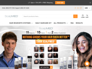scalpmed.com screenshot