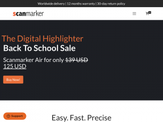 scanmarker.com screenshot