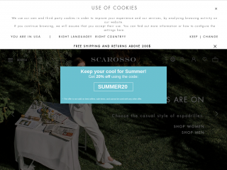 scarosso.com screenshot