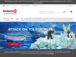 schleich-s.com screenshot