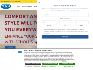 scholl-shoes.com screenshot