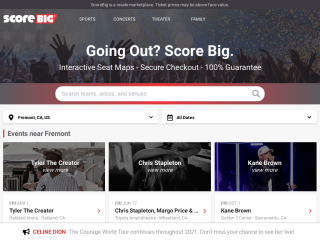 scorebig.com screenshot