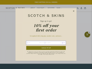 scotchandskins.com screenshot
