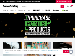 screenprinting.com screenshot