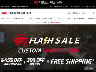 seatcovers.ca screenshot