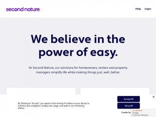 secondnature.com screenshot