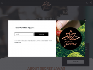 secretjavas.com screenshot