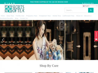 secretsoftea.com screenshot