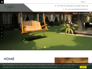 selahgardenhotel.com screenshot