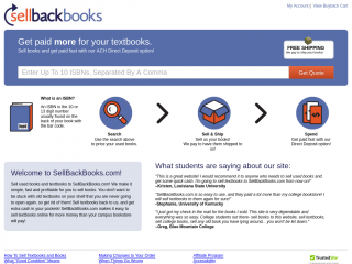 sellbackbooks.com screenshot