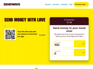 sendwave.com screenshot