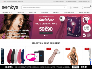 senkys.com screenshot