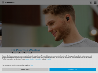 sennheiser-hearing.com screenshot