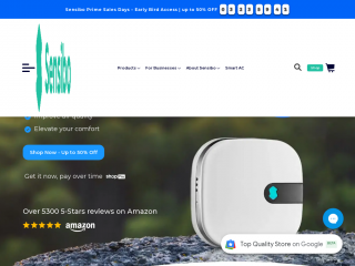 sensibo.com screenshot