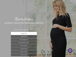 seraphine.com screenshot