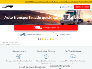sgtautotransport.com screenshot