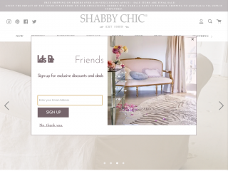 shabbychic.com screenshot