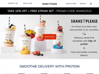 shakeplease.com screenshot