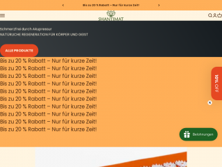 shanti-mat.com screenshot