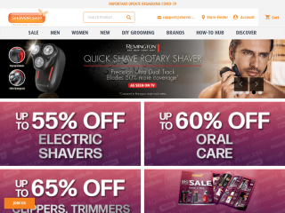 shavershop.com.au screenshot