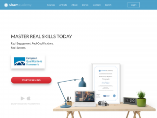 shawacademy.com screenshot