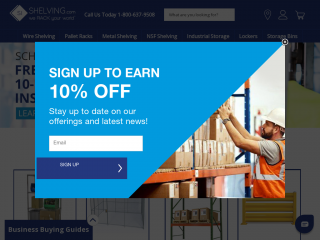 shelving.com screenshot