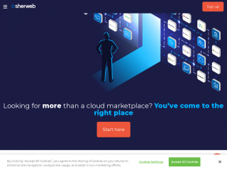 sherweb.com screenshot