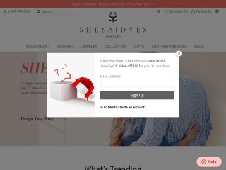 shesaidyes.com screenshot
