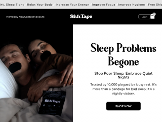 shhtape.com screenshot
